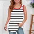 thumbnail image 5 of RXIRUCGD 2025 Vêtements d'Été pour Enfants Filles Décontracté Sans Manches Col Rond Imprimé, 5 of 5