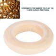 thumbnail image 4 of DIY Wooden Ring, Durable And Easy Cleaning Wooden Teething Rings, Non- Log Color For Baby Girls, 4 of 8