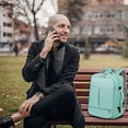 thumbnail image 2 of Yhmxh Closet Organizers and Storage Backpack Computer Bag 15 Inch Business Backpack High-end Short-term Travel Bag Multi Compartment Luggage Bag Storage Oxford Backpack, 2 of 4