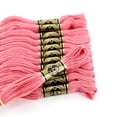 thumbnail image 2 of DMC Pink Cotton 6-Strand Embroidery Floss Skein, 8 m (8.7 yd), 2 of 3