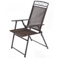 thumbnail image 2 of Patiojoy 4PCS Folding Sling Chairs Patio Garden Pool, 2 of 7