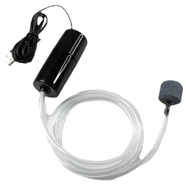 CUITINGPortable Fish Tank Mini Oxygen Pump USB Oxygen Pump Outdoor Fishing O N1Q1
