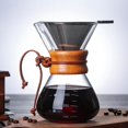 thumbnail image 3 of Choosebetter Cafetière Cafetière en Verre Résistant aux Hautes Températures pour Infusion Goutte à Goutte avec Filtre en Acier Inoxydable, 3 of 6