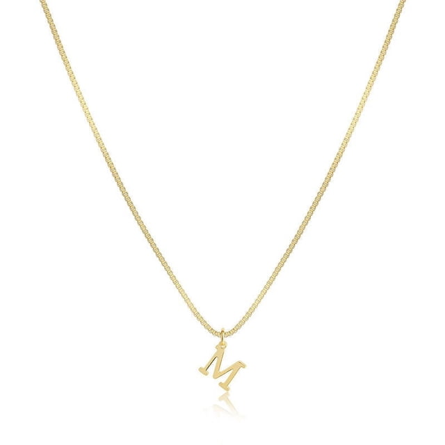 RXIRUCGD Add A Of To Your Everyday Look With This Initial Necklace Initial Dainty Necklace For Women