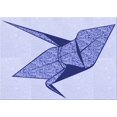 thumbnail image 1 of Ahgly Company Machine Washable Indoor Rectangle Transitional Lavender Blue Area Rugs, 2' x 4', 1 of 7