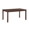 thumbnail image 4 of Topline Home Furnishings 6pc Solid Wood Dining Set<br>Includes: Table, 4 Chairs and Bench, 4 of 9