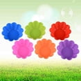 thumbnail image 2 of 6Pcs Mini Cupcake Flower Cake Silicone Baking Cup Muffin Xmas Wedding Tools Bakeware Muffin Cupcake Cups (Random Color), 2 of 9