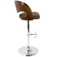 thumbnail image 3 of Tabouret de bar moderne milieu-du-siècle Pino, de LumiSource, 3 of 7