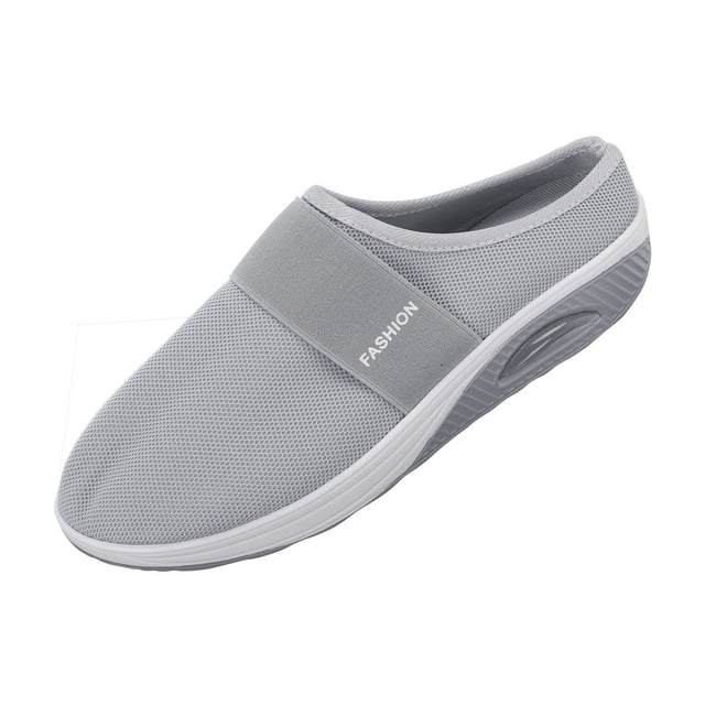 Kcodviy Wedges Slipper for Women Shoes Casual Mesh Kick Shoes Ladies Business Casual Shoes for Women Wedges Casual Shoes Net Platform Casual Tennis Shoes for Women Shoes