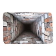 thumbnail image 2 of Aodebiao 3D Optical Illusion Rug, Brick Bottomless Hole Design Non- Area Rug for Living Room, Bedroom, Front Door Mat, Playroom & Gameroom Floor Carpet Decor, 2 of 3