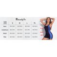 thumbnail image 2 of Beautyin Women Athletic One Piece Swimsuit Zipper Racerback Bathing Suit Swimwear, 2 of 8