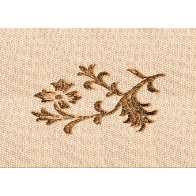 Ahgly Company Machine Washable Indoor Rectangle Transitional Brown Sand Brown Area Rugs, 2' x 5'