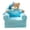 Blue Hat Bear, variant on DOLITY Cartoon Couch Chairs Cover Foldable Three Tiered for Playing Room Bedroom Blue Blue Hat Bear