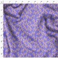 thumbnail image 4 of Soimoi White polyester Crepe Fabric Marigold Floral Print Fabric by the Yard 52 Inch Wide, 4 of 6