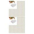 thumbnail image 4 of QualitChoice 100 Square Aluminum Foil Wrappers for Chocolate Sweets Candy Confectionery Silver 2Set, 4 of 6