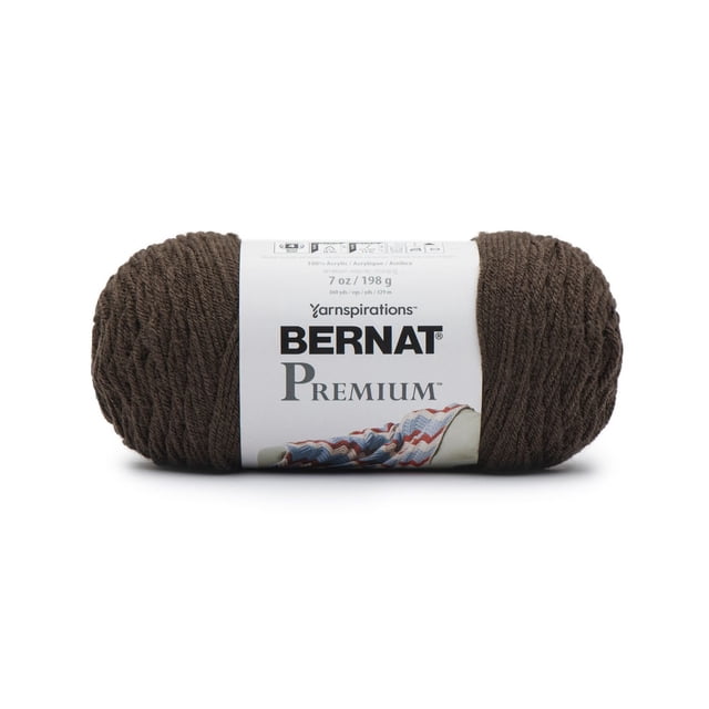 "Bernat® Fil Premium™, Acrylique #4 Moyen, 7oz/198g, 360 Yards"