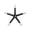 Black and White, variant on PRISP Gaming Chair Base Replacement - 5 Legs Base, Black and Green, Office Desk Chair Parts