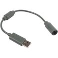 thumbnail image 2 of Hongkaii Wired Controller Cable for 360, USB Breakaway Adapter Converter Replacement in Gray CA710-6007, 2 of 8