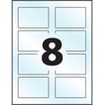 thumbnail image 2 of Avery Glossy Clear Rectangle Labels, 2" x 3", for Laser and Inkjet Printers - 22822, 2 of 5