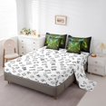 thumbnail image 3 of Erosebridal Video Game Bedding Queen Size,Geometric Hexagon Bedding Sets Queen Size,Gradient Decor,Reversible,Lightweight,7 Pieces, 3 of 5