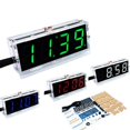thumbnail image 3 of Ensemble d'Horloge Électronique 4 Bits à DEL, Horloge Électronique Bricolage, Pièces d'Horloge Numérique à DEL SCM pour les Passionnés de Bricolage Électronique - Vert, Tel Que Décrit, 3 of 9