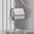 thumbnail image 4 of pitrice Handbag Display Rack Shoulder Bags Purse Stand Hook clothing Multi Handbag Holder Storage Purpose for Countertop Silver Drawing, 4 of 9