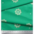 thumbnail image 3 of Soimoi Poly Georgette Fabric Artistic Floral Printed Craft Fabric by the Yard 52 Inch Wide, 3 of 3