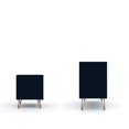 thumbnail image 4 of Manhattan Comfort Commode et Table de Nuit en Bois Rockefeller, Bleu Minuit, 4 of 10