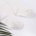 thumbnail image 4 of Faithtur Girls Knit Tights Thread Crochet Pantyhose Warm Ribbed Stockings, 4 of 8