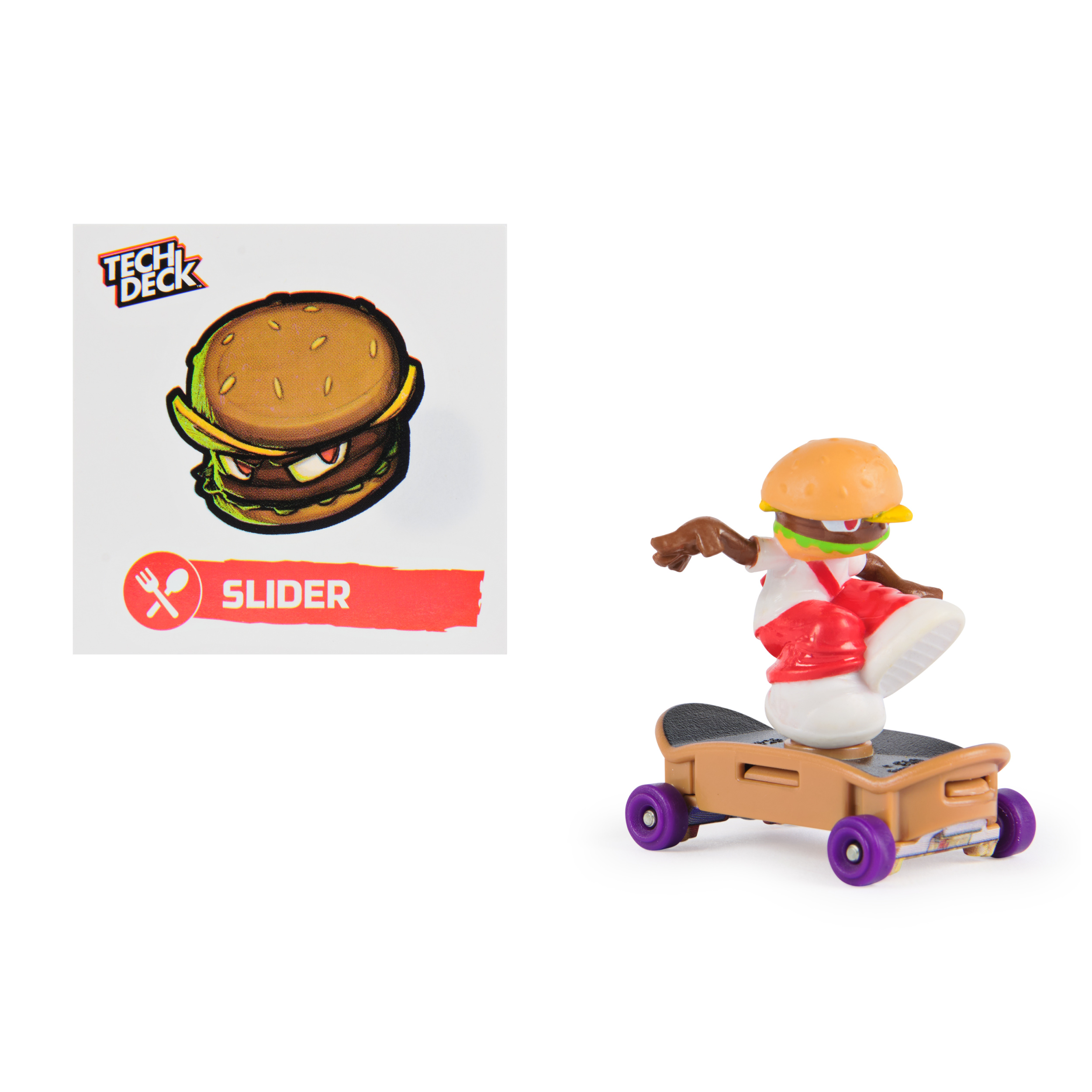 Tech Deck, Free Riders, Pack de 4, Coffret de fingerboards et jouets à manipuler avec 4 figurines exclusives, jouets skateboard et figurines, coffrets pour enfants, à partir de 6 ans