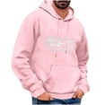 thumbnail image 2 of Styesk Chandails en Molleton pour Hommes Sweat à Capuche Décontracté Imprimé à Manches Longues, 2 of 3