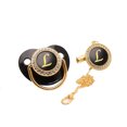 thumbnail image 1 of DPTALR Baby Pacifier 26 Letter Name Initial Clip Silicone Infant Nipple Bling Newborn Pacifier, 1 of 1