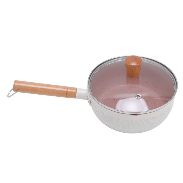 Casserole Antiadhésive, Petite Casserole en Alliage d'Aluminium Résistante aux Hautes Températures, Casserole Antiadhésive pour Aliments pour Bébé, Pâtes, Lait