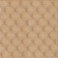 thumbnail image 1 of Ahgly Tapis d'Intérieur Lavable en Machine Carré Transitionnel Kaki Or, 6 Pieds Carré, 1 of 7