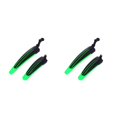 thumbnail image 3 of Decodeary 2x Garde-Boue d'Aile de Vélo Réglable et une Protection Fiable pour Vélo Vert Tendre Approprié 2Set, 3 of 6
