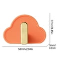 thumbnail image 3 of Vaidha Self-designed Cloud Cloud Hook Hook Hook Without Punching Wall Strong Hook Key Hook, 3 of 4