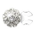 thumbnail image 2 of JJKBVCLO Couvre-Boutons en Strass Boutons en Cristal pour Vêtements Boutons Détachables pour Chemise Boutons Clips Boutons pour Bijoux Boutons-Pression avec Pinces pour Costume Robe Accessoires de Chemise 1 Pce, 2 of 3