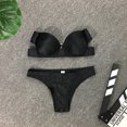 thumbnail image 4 of LSLJS Women's Sexy Bikini Top Split Swimsuit Bikini, 4 of 7
