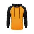 thumbnail image 1 of LUOGENLI Chandails à Capuche Mode pour Hommes avec Fermeture Éclair Chandail à Capuche pour Hommes Code Européen Commerce Extérieur Chandail à Capuche pour Hommes Chandail à Capuche pour Couple Chandail pour Hommes Chandail à Capuche à Enfiler Graphique Jaune Taille TG, 1 of 2