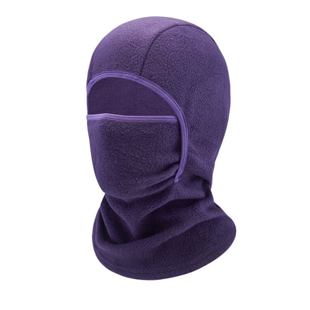 HAiming Kids Winter Plush Ski Face Mask Hat Breathable Thermal for Motorcycle Riding Cycling in Cold Weather