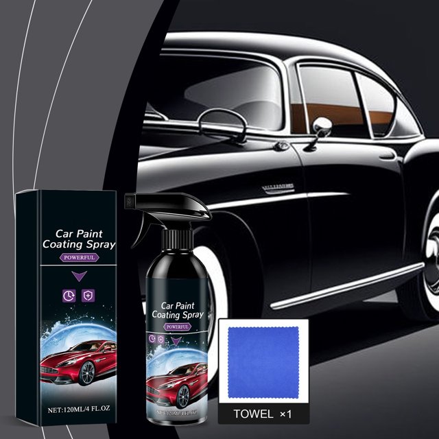 Ovzne Multi Functional Automotive Paint Coating Spray Car Paint Maintenance And Waterproof Maintenance Coating Agent 120ml On Clearance