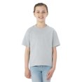 thumbnail image 1 of Jerzees Youth DRI-POWER Active Short Sleeve Crew T-Shirt, L, Ash, 1 of 4