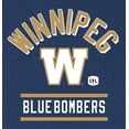 thumbnail image 2 of CFL Winnipeg Blue Bombers CFL Gold Navy X-Large T-Shirt, 2 of 4