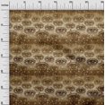 thumbnail image 3 of oneOone Cotton Flex Brown Fabric Conversational Eye Sewing Craft Projects Fabric Prints By Yard 40 Inch Wide, 3 of 4