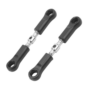 RC Car Camber Links, Accurate Size 2.05in Adjustable RC Steering Tie Rod 2 Pieces For 16101 16102 16103 RC Car