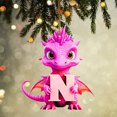 thumbnail image 1 of Meitianfacai 26 Letters Christmas Tree Decoration Pendant Christmas Tree Ornaments Personalized DIY Christmas Ornaments Christmas Decoration Xmas Tree Hanging Decor Feature, 1 of 3