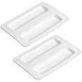thumbnail image 1 of 2 Pcs Toaster Covers 2 Slice Toaster Cover Breakfast Maker Covers Silicone Toaster Dust Covers Bread Maker Lid, 1 of 8