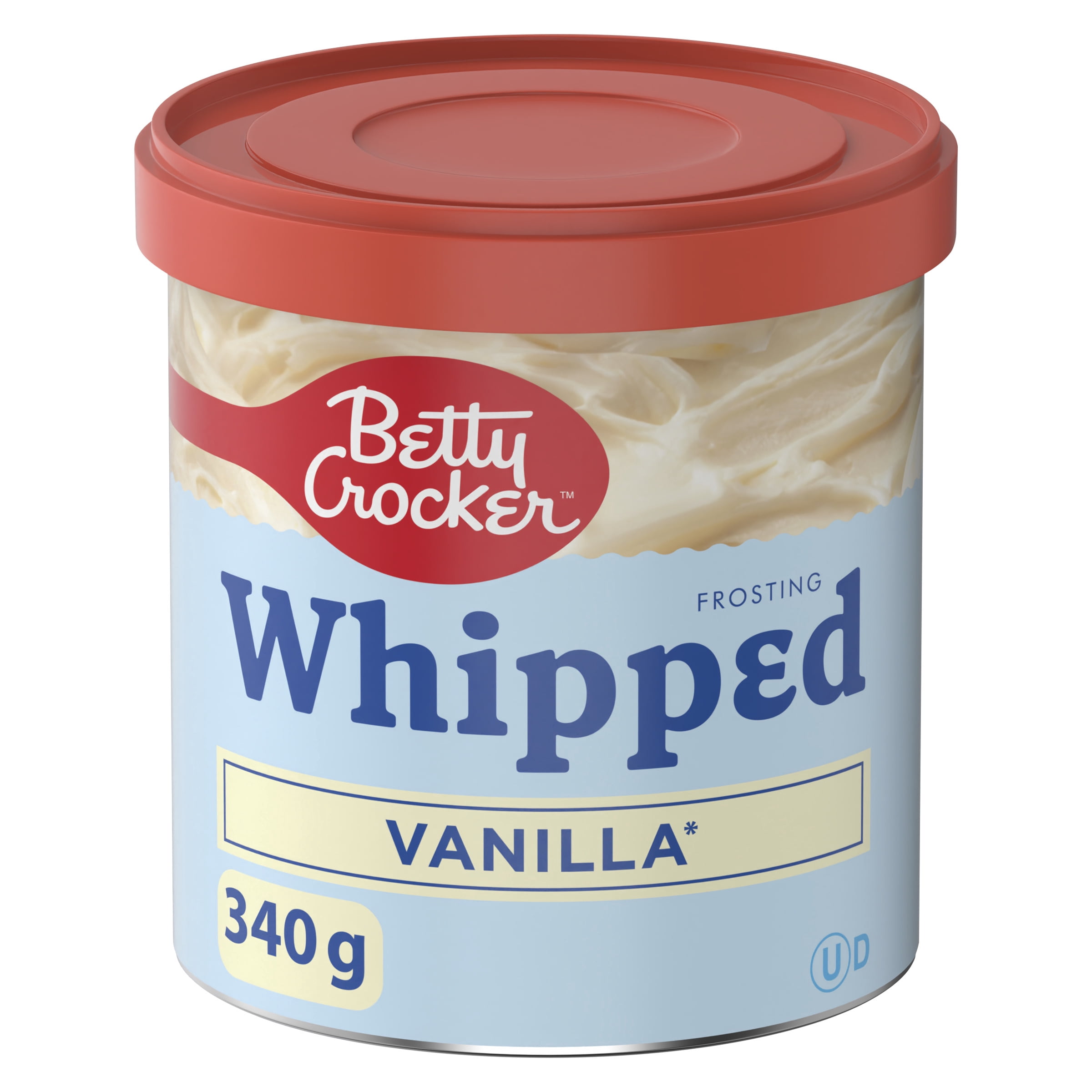 Betty Crocker Glaçage Fouetté, Vanille, Sans Gluten, 340 g