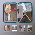 thumbnail image 4 of Jetstream Southbound 24 Inch Hardside Medium Checked Luggage, Rolling Travel Suitcase with Spinner Wheels, 4 of 11