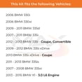 thumbnail image 2 of MAX Advanced Brakes - Rear Brake Kit For 2006 BMW 330i| Carbon Ceramic Brake Pad and Rotor Kit| Daily Driving Geomet Coated Brake Rotors, 2 of 9